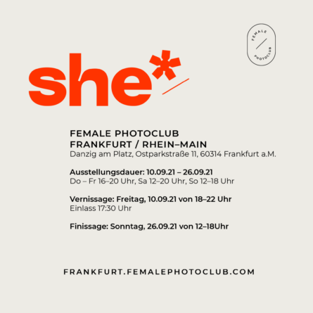 she Fotoausstellung Frankfurt