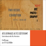 TWO DECKS EXHIBITION im Atelierhaus Altes Güteramt