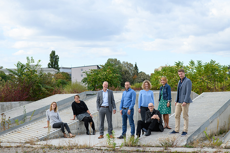 Teamfoto Stadt Mannheim Konversion